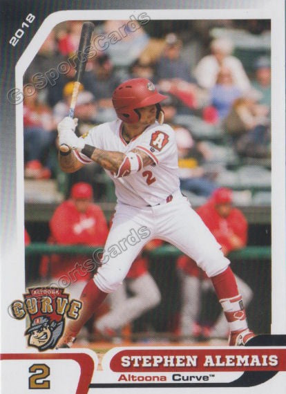 2018 Altoona Curve Stephen Alemais