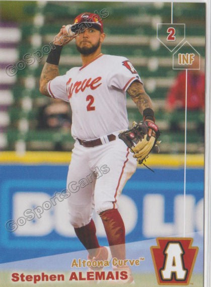 2019 Altoona Curve Stephen Alemais