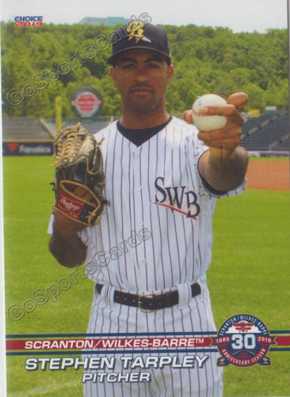 2019 Scranton Wilkes Barre RailRiders Stephen Tarpley