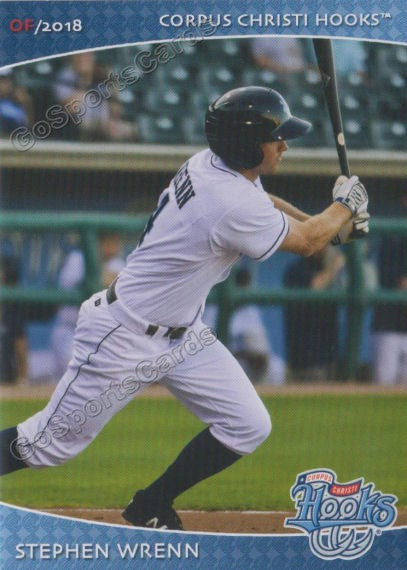 2019 Corpus Christi Hooks Stephen Wrenn – Go Sports Cards