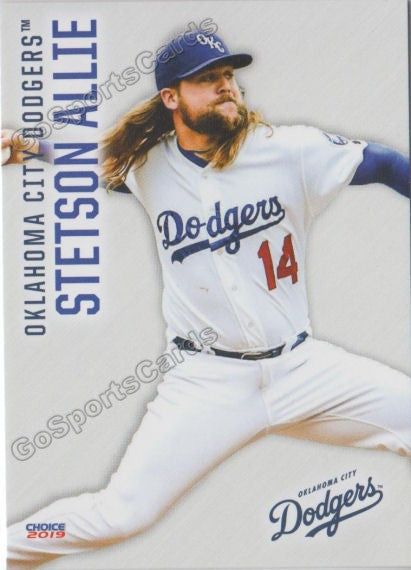 2019 Oklahoma City Dodgers Stetson Allie