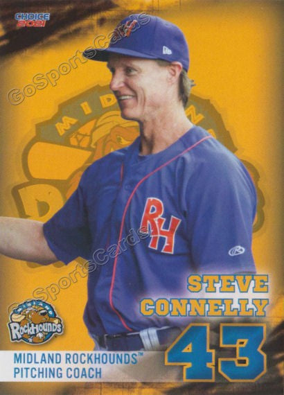 2021 Midland Rockhounds Steve Connelly