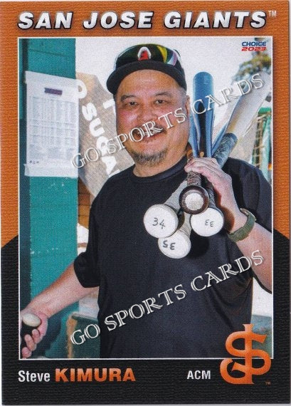 2023 San Jose Giants Steve Kimura