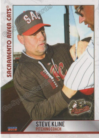 2019 Sacramento River Cats Steve Kline