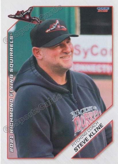 2021 Richmond Flying Squirrels Steve Kline