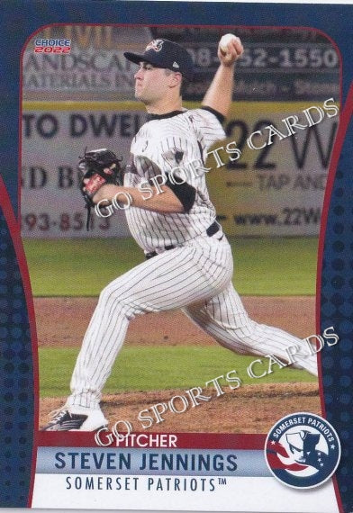 2022 Somerset Patriots Steven Jennings