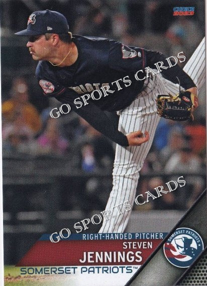 2023 Somerset Patriots Steven Jennings