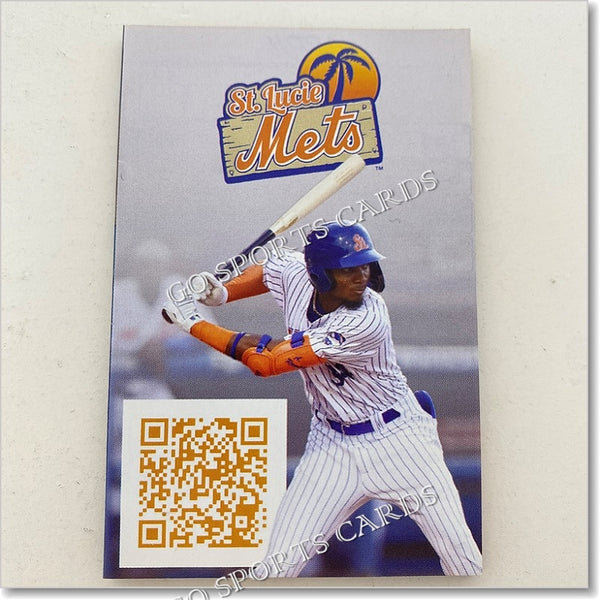 2022 St Lucie Mets Pocket Schedule (Alex Ramirez)