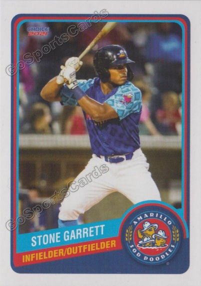 2021 Amarillo Sod Poodles Stone Garrett