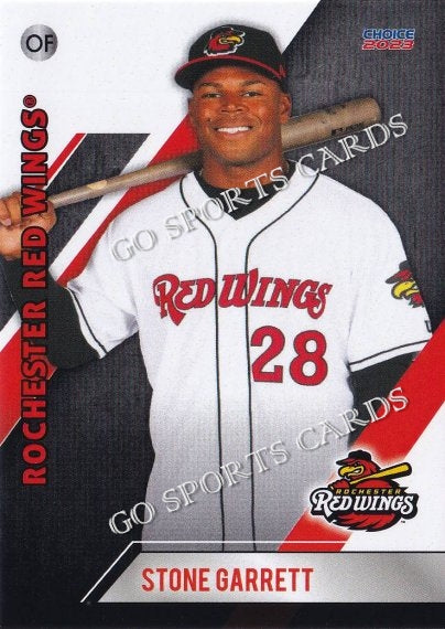 2023 Rochester Red Wings Stone Garrett