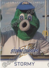 2012 Omaha Storm Chasers Stormy Mascot