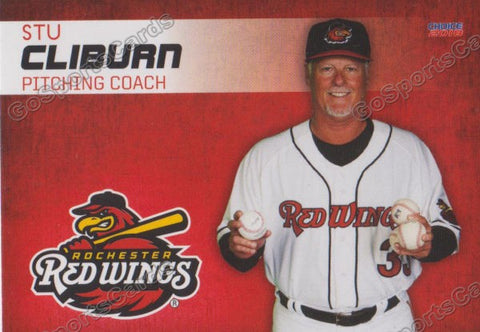 2018 Rochester Red Wings Stu Cliburn