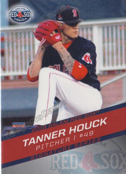 2018 Salem Red Sox Tanner Houck