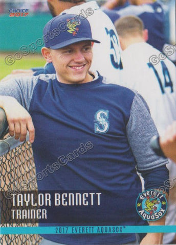 2017 Everett AquaSox Taylor Bennett