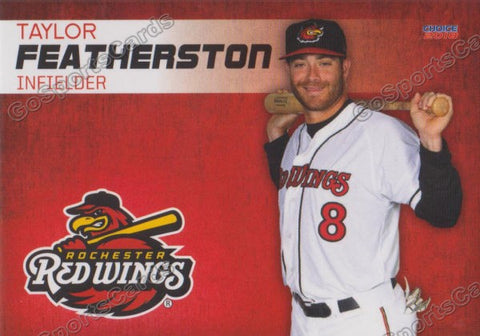 2018 Rochester Red Wings Taylor Featherston