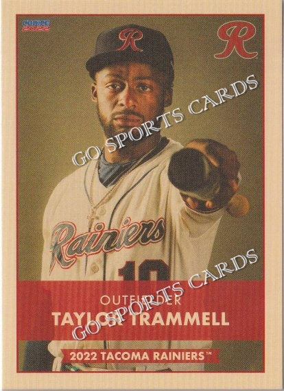 2023 Tacoma Rainiers Taylor Trammell – Go Sports Cards