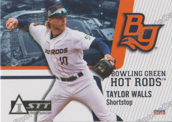 2018 Bowling Green Hot Rods Taylor Walls