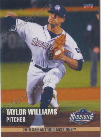 2019 San Antonio Missions Taylor Williams