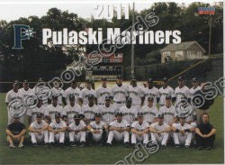 2011 Pulaski Mariners Team Photo