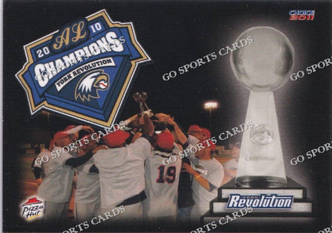 2011 York Revolution SGA Championship Trophy