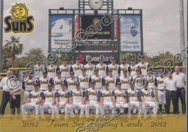 2012 Jacksonville Suns Team Photo