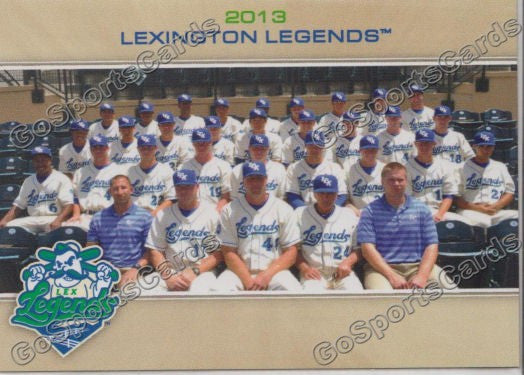 2013 Lexington Legends Team Photo