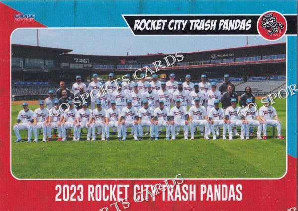 2023 Rocket City Trash Pandas David Calabrese