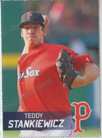 2019 Pawtucket Red Sox Dunkin SGA Teddy Stankiewicz