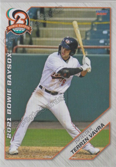 2021 Bowie Baysox Terrin Vavra