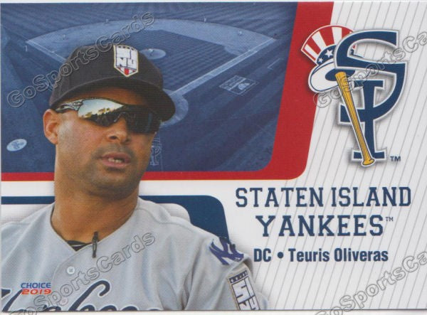 2019 Staten Island Yankees Teuris Oliveras