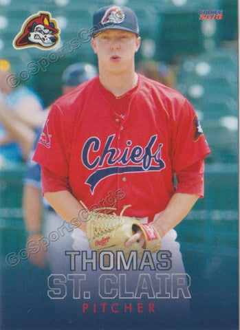 2018 Peoria Chiefs Thomas St Clair