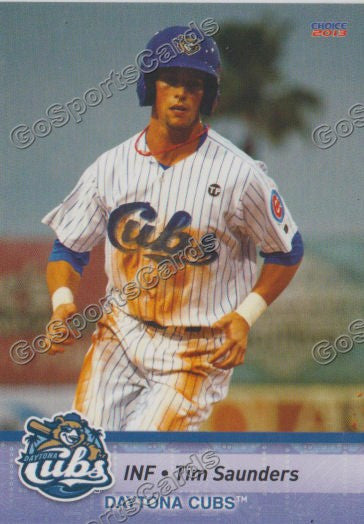 2014 Daytona Cubs Tim Saunders – Go Sports Cards