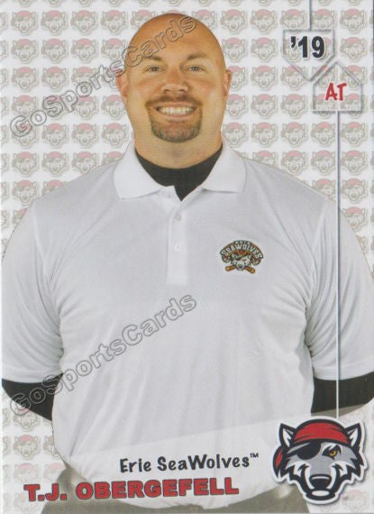 2019 Erie SeaWolves TJ Obergefell