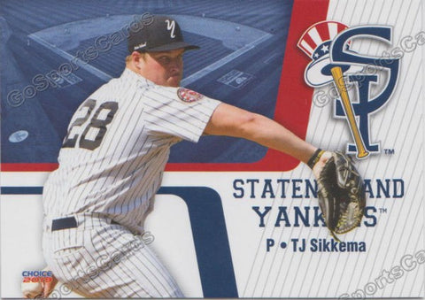 2019 Staten Island Yankees TJ Sikkema