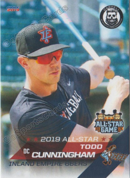 2019 California League All Star SB Todd Cunningham