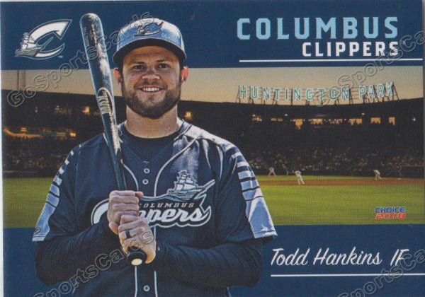 2018 Columbus Clippers Todd Hankins