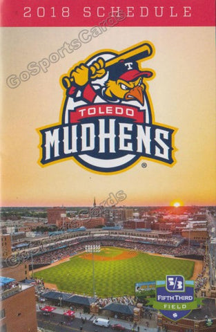 2018 Toledo Mud Hens Pocket Schedule