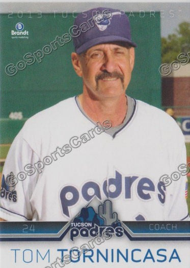 2013 Tucson Padres Tom Tornincasa – Go Sports Cards
