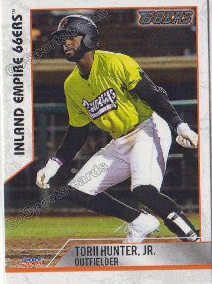 2019 Inland Empire 66ers Torii Hunter JR