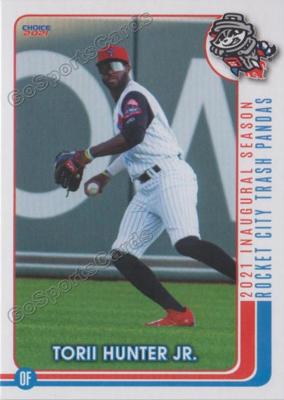 2021 Rocket City Trash Pandas Torii Hunter Jr – Go Sports Cards