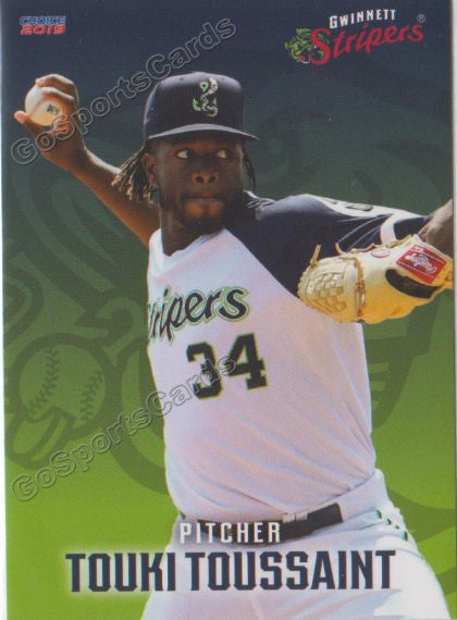 Touki Toussaint Baseball Cards