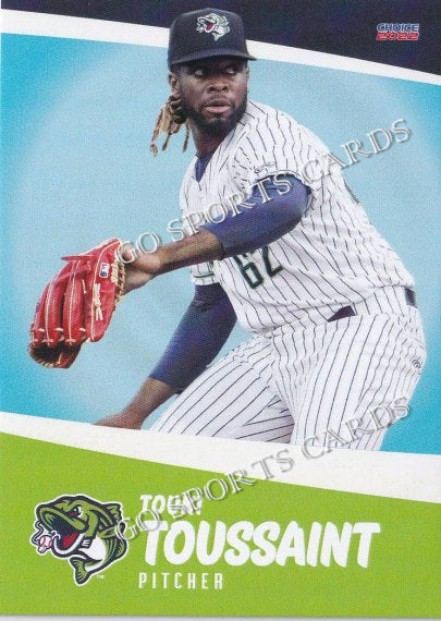 2022 Gwinnett Stripers Touki Toussaint