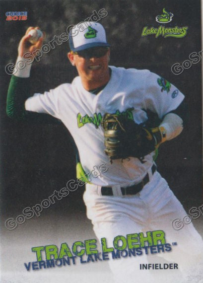 2015 Vermont Lake Monsters Trace Loehr – Go Sports Cards