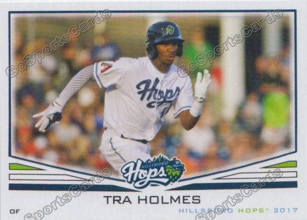 2017 Hillsboro Hops Tramayne Tra Holmes