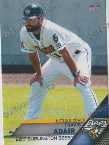 2017 Burlington Bees Travis Adair