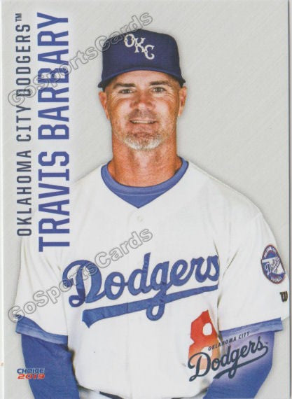 2019 Oklahoma City Dodgers Travis Barbary