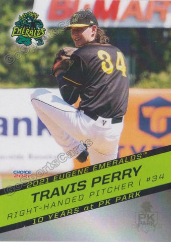 2021 Eugene Emeralds Travis Perry