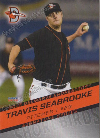 2018 Delmarva Shorebirds Travis Seabrooke