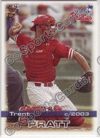 2003 Clearwater Phillies Trent Pratt