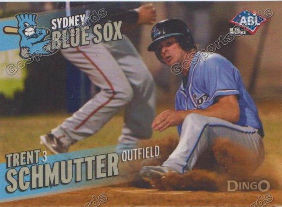 2013-2014 Sydney Blue Sox ABL Trent Schmutter – Go Sports Cards